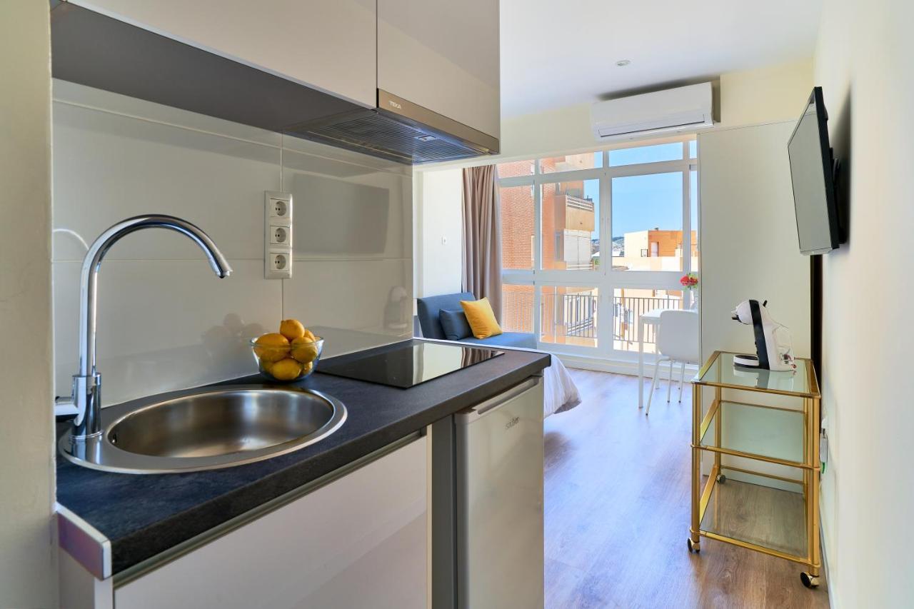 Malaguetabeach apartment Malaga Bagian luar foto